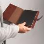 Personalised nice soft quality refillable A5 notebook diary cover A5 pu leather journal cover