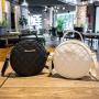 Wholesale Fashion Geometric Rhombus Mini Women Handbags PU Leather Round Ladies Crossbody Shoulder Bags