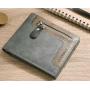 OEW153 Trifold Pu Leather Men's Purse Slim Minimalist Men's Wallet Fashion Money Clip Business Mens Wallet Credit Card Holder