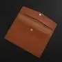 HR159 Customized LOGO A4 File PVC Leather Storage Bag Enterprise Contract Bill Data Bag Snap Soft Wear-resistant Information Bag