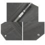 Factory direct rfid passport holder leather travel wallet card holder passport cover