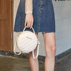 Gelory China Wholesale Custom Design Ladies Handbags Purse Trendy Rounded Crossbody Shoulder Bag For Women