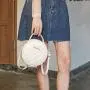Gelory China Wholesale Custom Design Ladies Handbags Purse Trendy Rounded Crossbody Shoulder Bag For Women