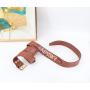2024 fashion ladies belt quality personalized women belt with letter metal Belt in the jeans or in the skirt
