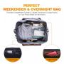 Sucipi 2022 Foldable Sports Travel Bag Waterproof Gym Overnight Duffel Bag With Shoe Compartment