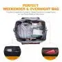 Sucipi 2022 Foldable Sports Travel Bag Waterproof Gym Overnight Duffel Bag With Shoe Compartment