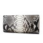 Custom Designer Fashion Classic Luxury Genuine Snake Skin Leather Women Men Unisex Long Bifold Wallet For Men Famous Brands