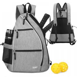 Sucipi Pickleball Backpack Bag for Women Men Reversible Pickleball Paddle Bag Practice Tennis Pickleball Rackets Bags for Ladies