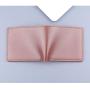 OEW200 Custom Logo New Card Holder Simple Wallet Men Leather Wallets 6 Card Slots Small ID Credit Card Holder