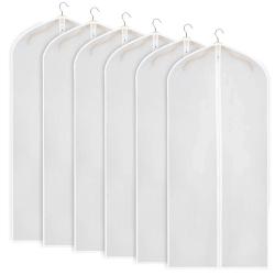 Gelory 2024 New Arrival Hanging Garment Bag Lightweight Suit Bags Dust-Proof Storage