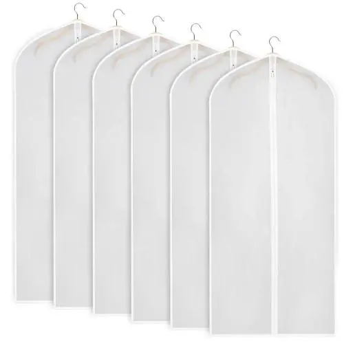 Gelory 2024 New Arrival Hanging Garment Bag Lightweight Suit Bags Dust-Proof Storage