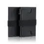 Factory Wholesale Mens Credit Card Wallet Aluminum Case Slim Minimalist Front Pocket Wallet RFID Blocking Card Holder