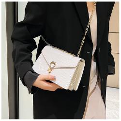 Crocodile Grain Women Designer Bags Pu Casual Women's Shoulder Bags Chains Bags Women Handbags Ladies CY74366