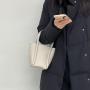 KBW169 2023 New Niche Vegetable Basket Head Layer Cowhide Handbag Bucket Bag Mini Crossbody Shoulder Bag