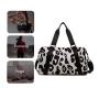 New Design Leopard Print Waterproof Oxford Travel Bag Women Shoulder Crossbody Handbag Lightweight Sports Fitness Bag