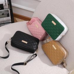 Women's handbag fashion 2024 new retro personality wide strap shoulder bag for women thick chain small crossbody messenger bag