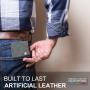 Wholesale Men's Luxury Private Factory Oem Leather Automatic Pop Up Wallet RFID Protected Aluminum Card Case OEM Card Holder