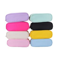 Back to School Gift Eco-friendly Colorful Cute Pencil Bags Kids School Pencil Pouch Pen Bag Girls Boys Nylon Pencil Pouch