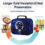 Custom Private Label Insulated Lunch bag for Kids Boys Girls School Lunch Bags Reusable Cooler Thermal Meal Tote for Picnic