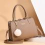 2024 New Fashion Large Capacity Women's Bag Portable Single-Strap Shoulder Sling Handbag for Middle-Aged Mothers Big Bag