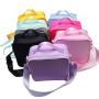 Promotion Custom Adults Soft Nylon Lunch Bag Kids Outdoor Picnic Delivery Insulated Cooler Bag Children School Lunch Box Bag