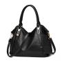 2024 Fashionable Soft Leather Large Capacity One Shoulder Crossbody Bag