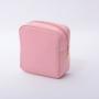 RTS Stock Large Capacity Nylon Personalized Chenille Patches Custom Women Girls Bridesmaid Gifts Travel Makeup Cosmetic Bag