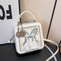 KBW793  New Korean Fashion Girl Style Shell Bag High Quality Cat Pattern Crossbody Bag Ladies Single Shoulder Handbag For Women