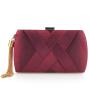 Satin Ladies Wallets Clutch Purse Evening Bag Women Evening Clutch Bags Tassel Pendant Wedding Night Bridal Women's Silk Party