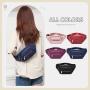 ZR736 New Women's Waist Bag Nylon Versatile Sport Chest Bag Waterproof Single Leisure Zipper Shoulder Portable Bag Outdoor