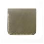 Custom bifold card holder vegetable tan leather Rfid Blocking Wallet Bifold card holder