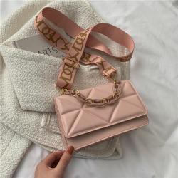 CCF553 Wholesale New Bag 2023 Fashion Chain Bag Simple Single Shoulder Women's Casual Handbag ins Diagonal Small Square Bag