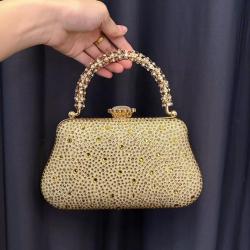 2024 Hot Selling Luxury Banquet Bag Crossbody Chain Clutch Elegant Evening Handbag For Ladies