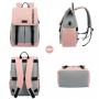 LOVEVOOK 2022 Wholesale Women's fashion school bags large capacity University travel 15.6inch women custom Laptop Backpacks