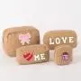 Keymay RTS 4 colors 4 sizes Plush Fluffy Makeup Organizer Pouch Sherpa Soft Cosmetic Bag Teddy Makeup Bag