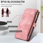 ZF210 Phone Leather Case Flip Zipper Wallet Magnetic Shockproof and Drop-proof Fits Many Models