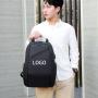 customized logo laptop backpack navy black multifunctional mochila impermeable men school office computer bag backbag