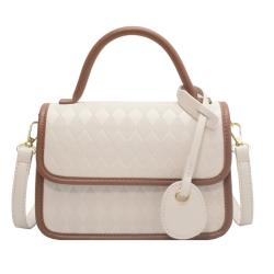Pu Leather Bags Women Handbags Shoulder Pure Color Women Handbags Ladies Bags Diamond Lattice Fashion Women Bags JY220808