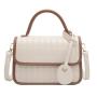 Pu Leather Bags Women Handbags Shoulder Pure Color Women Handbags Ladies Bags Diamond Lattice Fashion Women Bags JY220808