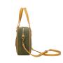 2024 Multicolor Canvas Leather Ladies Purses And Women Bags Handbags With Front Pockets
