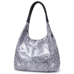 REALER 2024 OEM cusotom logo bags Real Genuine Leather womens Shoulder Bags Ladies Totes Hand bags snake pattern women handbags