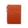 OEW086 Men's Wallet Genuine Leather Zipper Multi-card ID Credit Card Holder RFID Thin Wallet For Men Custom Logo Coin Purse