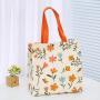 2024 New Original Mummy Bag Small Portable Cartoon Canvas Shopping Bag Simple Design
