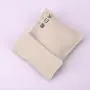 Custom Logo Printed Cotton Linen Comb Cosmetic Packing Envelope Dust Pouch Envelope Cotton Gift  Bag