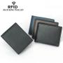 Plain Classic Leather Man Wallets Cards Holder RFID Blocking Slim Simple Wallets for Men Wholesale Money Clip