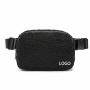 Custom Luxury Plush Crossbody Fanny Pack Purses Chest Sling Bag Travel Running Shoulder Everywhere Fleece Belt Bag