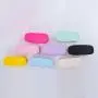 Factory 7 Colors Pencil Holder Pen Box Zipper Pouch Kids School Stationery Bag Nylon Pencil Case Boys Girls Cute Pencil Pouch