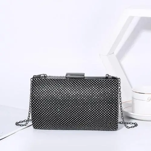 New Gretel Evening Bag Dress Female Women Hand Hard Box Lipstick Gold Bag Handbag Clutch Bag Elegant