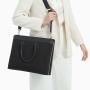 New Arrival Portable Vegan Mens Briefcase Business Computer Bags Fully Custom Logo Functional Office Laptop Bags For Men