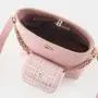 Factory Custom Luxury Portable Pu Handbag Women Crossbody Bags Female Bucket Tote Bag With Lovely Pouch